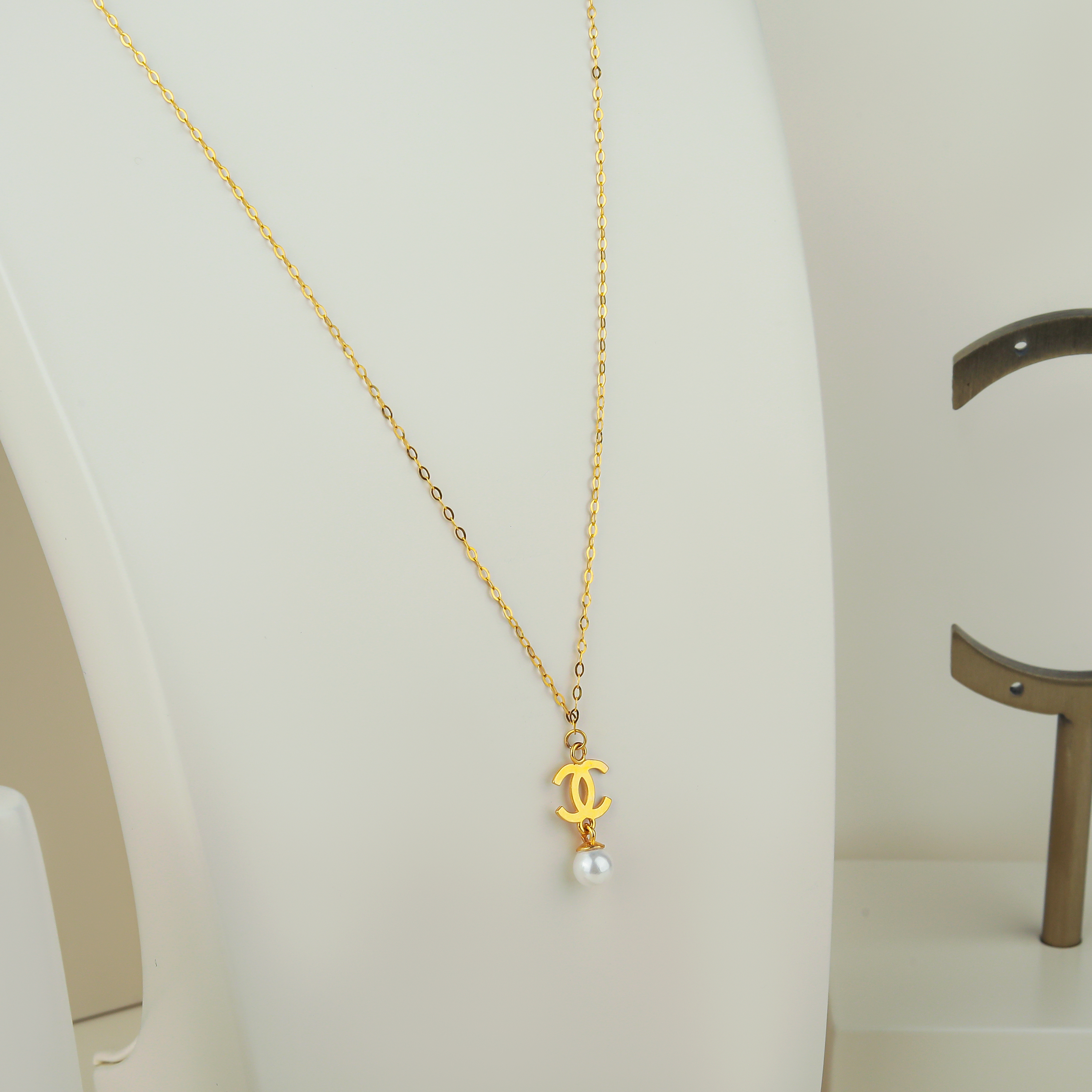 21 karat gold choker, made in Turkey - (H-0802)